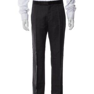 Maison Margiela Men Charcoal Slim Fit Slacks- 32 x 30 - Unhemmed - NWOT